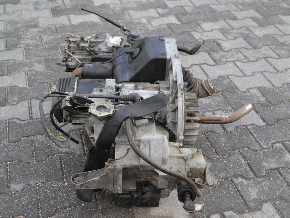 Silnik, Skrzynia biegów Piaggio APE Poker AFD1M
