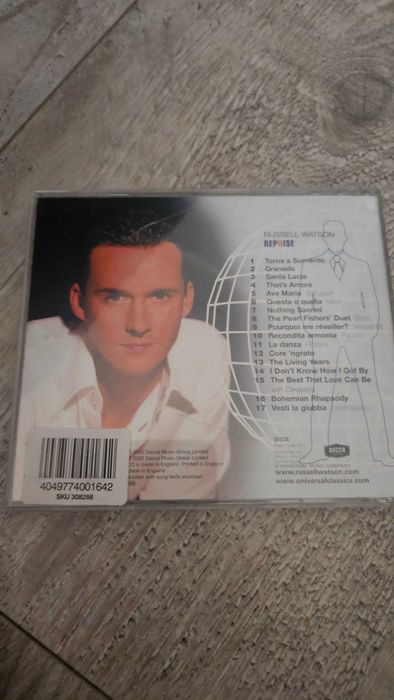 Russell Watson The Voice reprise cd