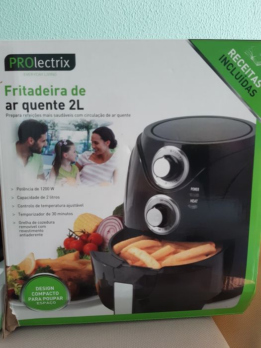 Air fryer como nova, frita sem óleo