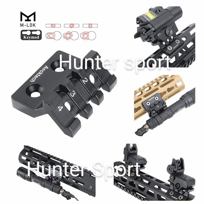 Планка weaver на базу weaver picatiny или m-lock под 45 градусов АК/AR