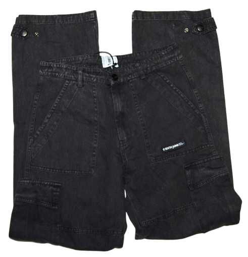 SIXTH JUNE ROZ.S spodnie damskie ,bojówki luźne ,proste ,z metką