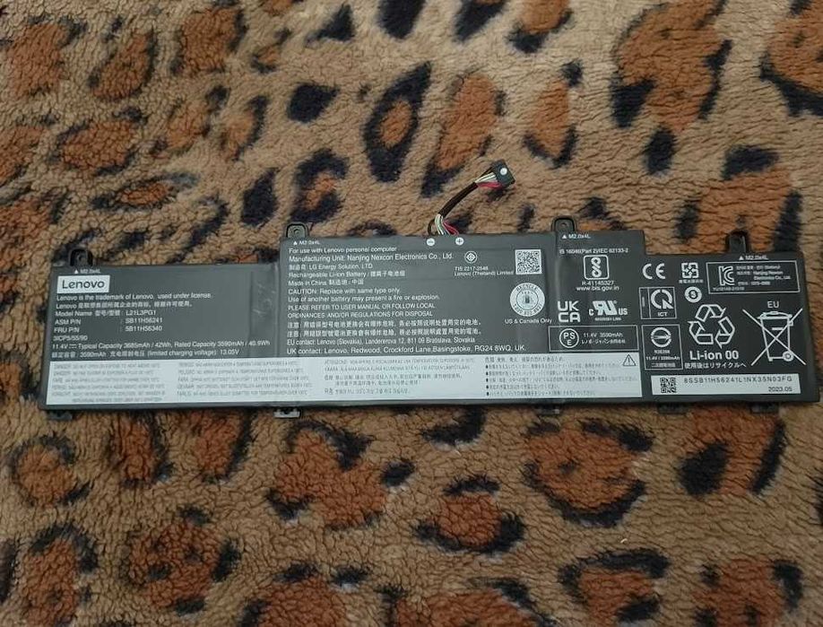 Lenovo ThinkPad L15 Gen3 (батарея - знос 19% + клавіатури)