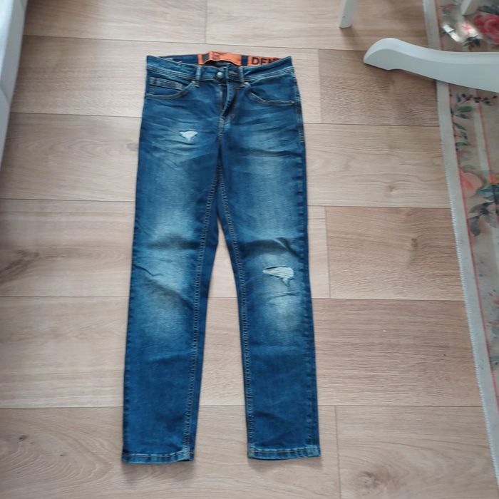 Spodnie dżinsowe chłopięce r 28/30 ok 158cm