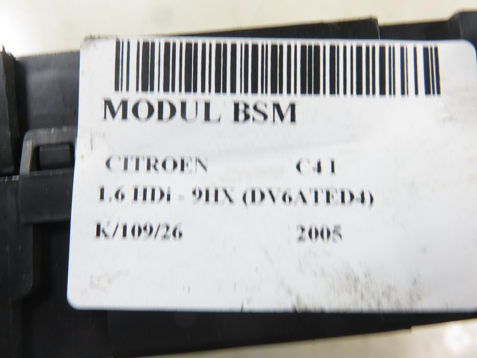 Bsi Citroen C4 I 1.6 Hdi - 9hx (dv6ated4)