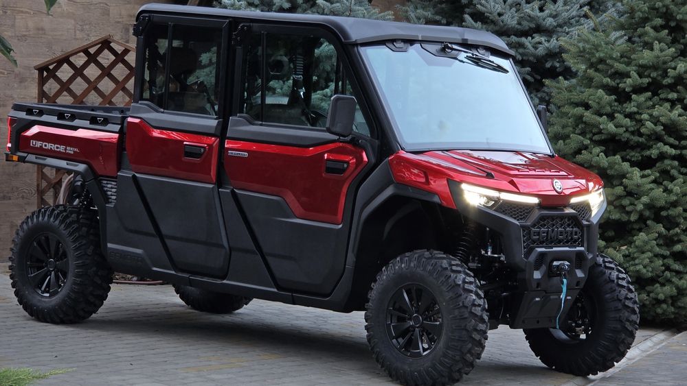 CFMOTO U10 PRO HIGHLAND XL 6 місць кондиціонер, пічка, наві, кожа, ауд