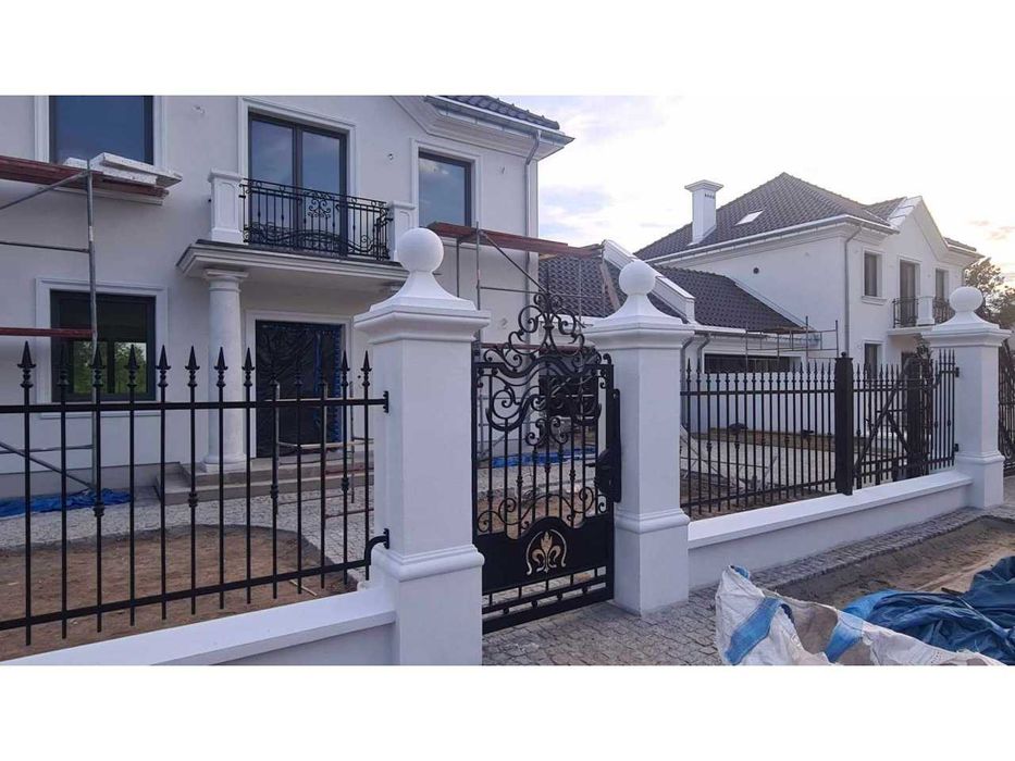 Ogrodzenia Dworkowe,Słupy,Słupki Pałacowe,Boniowane,Kute,Bramy,Bloczki