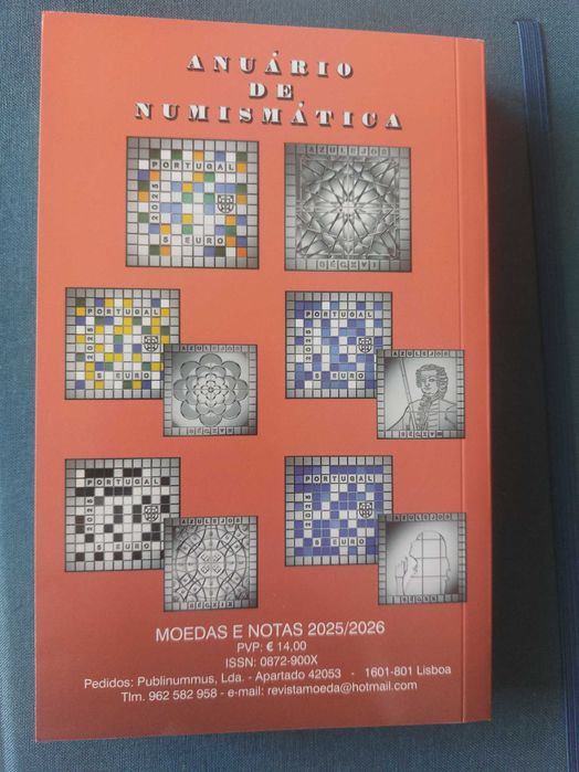 Catalogo  Anuário de Numismática de 2025/ 2026