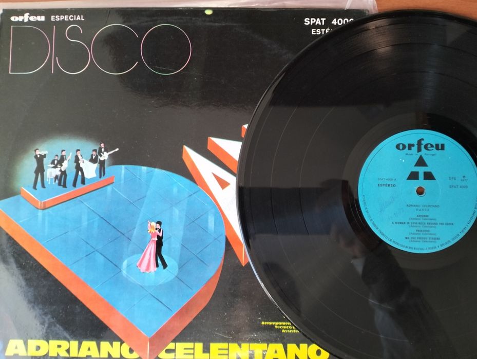 Disco de vinil LP Adriano Celentano