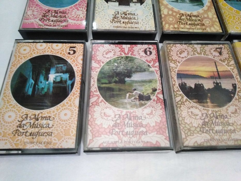 Colecção 8 Cassetes Alma da música Portuguesa(Fado) S. Reader`s Digest