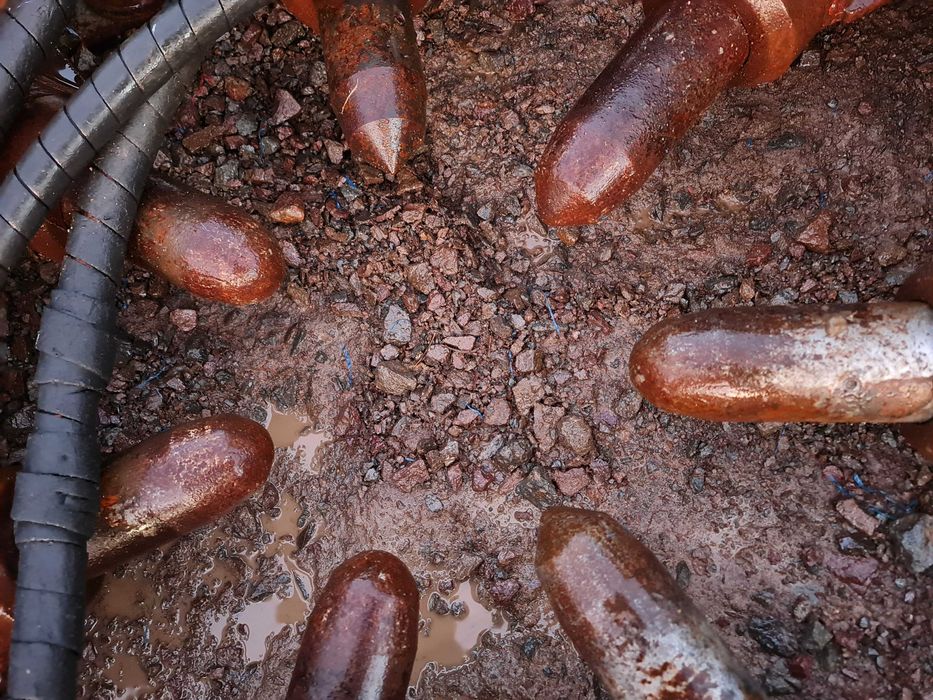 Kruszer do pali CFA betonowych kruszarka zgniatacz palownica kucie