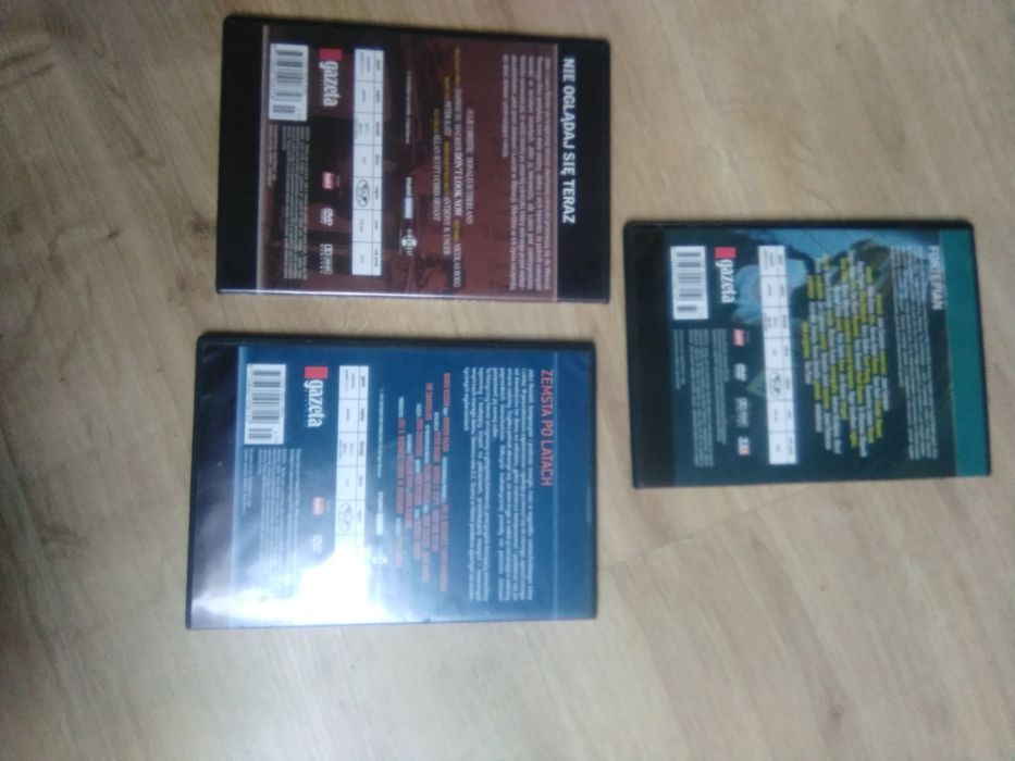 Filmiki DVD zestaw 3 filmy