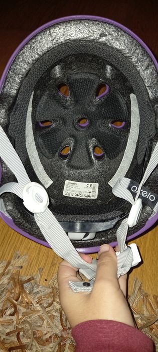 Capacete para patins- roxo