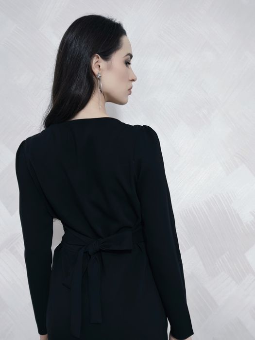 Dolce & Gabbana elegancka czarna krotka sukienka  D&G black mini dress