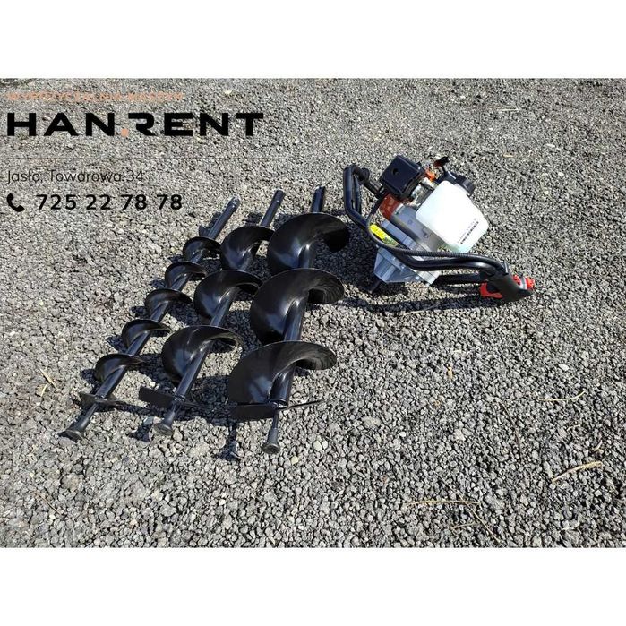 Rębak spalinowy - wypożyczalnia maszyn HANRENT