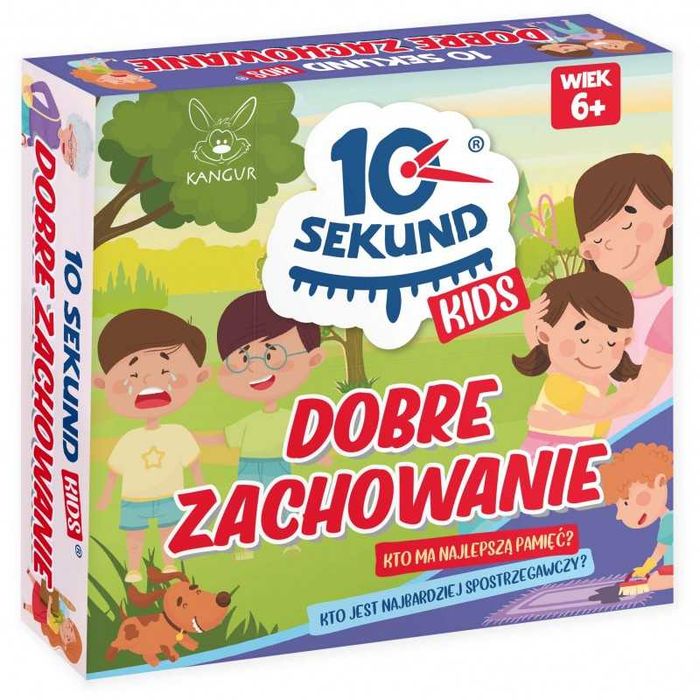 KANGUR 10 SEKUND KIDS dobre zachowanie 6+ gra