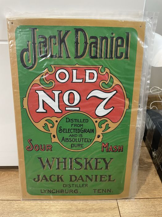 Jack Daniel Blacha emaliowana