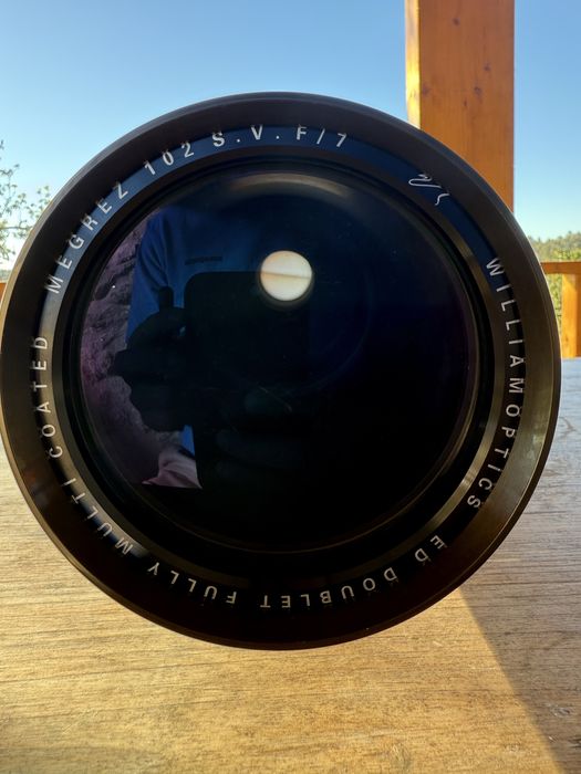Telescopio refractor apocromatico William Optics Mergrez e acessorios