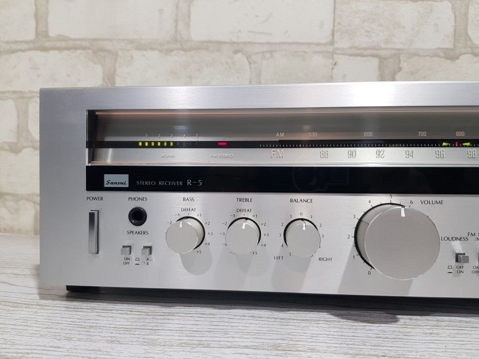 Стерео ресивер SANSUI R 5,*2x25 Вт, б/у з Німеччини