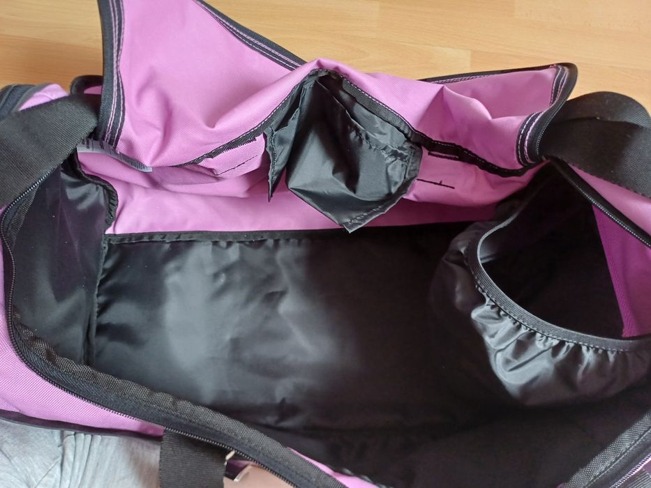 Torba sportowa fioletowa Adidas