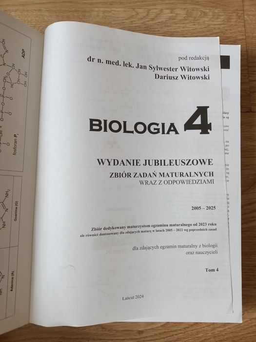 Biologia Witowskiego Tom 4 - Matura