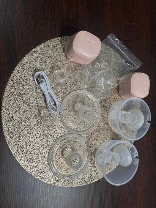 Laktator MOMCOZY S9 PRO Podwójny Różowy