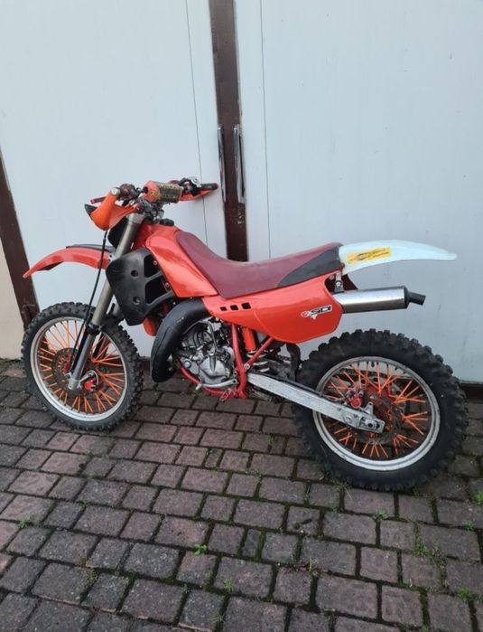 czesci 2x ktm 125 - 250 mx gs sx  85-92 silnik cewki wał karter zaplon