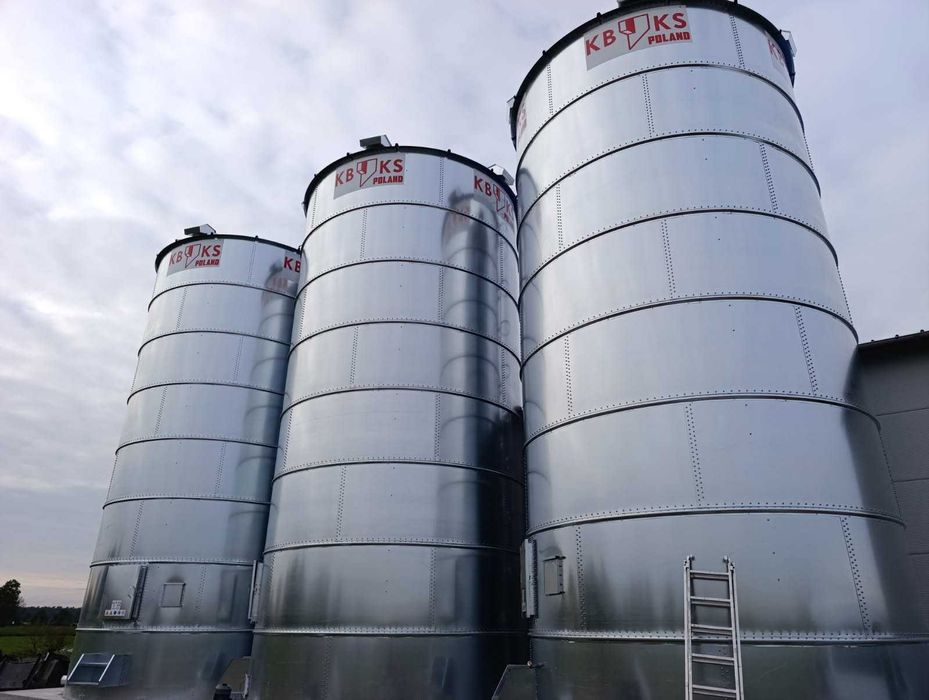 Silos płaskodenny 125t Kbks Poland