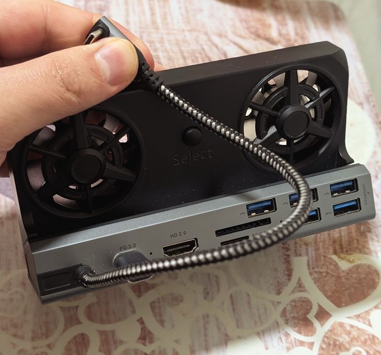 Estação de Ancoragem 12 em 1 YCE - Legion Go, ASUS Rog Ally N. Switch