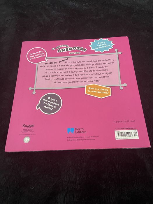 Livro de anedotas da Hello Kitty