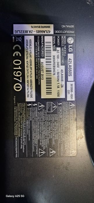 Продам запчасти на LG теливизор