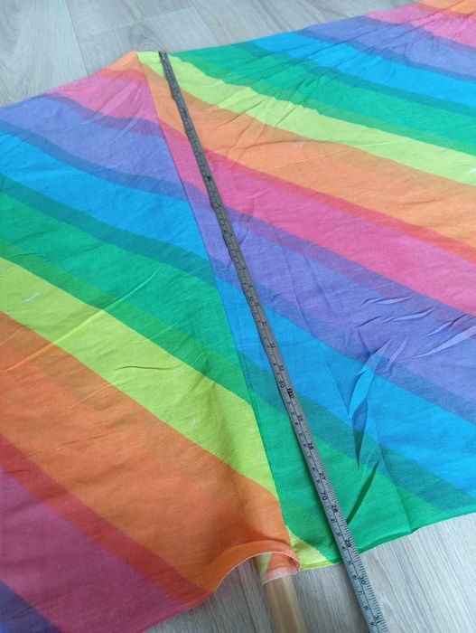 Parawan plażowy flaga tęczowa