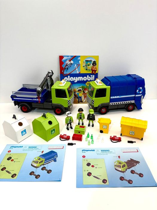 Playmobil 6110 City Action Nowa śmieciarka do recyklingu