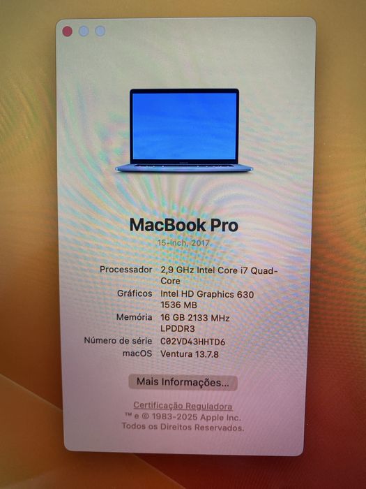 Macbook Pro 2017