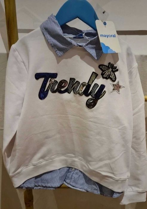 Mayoral Removable-Collar Sweater