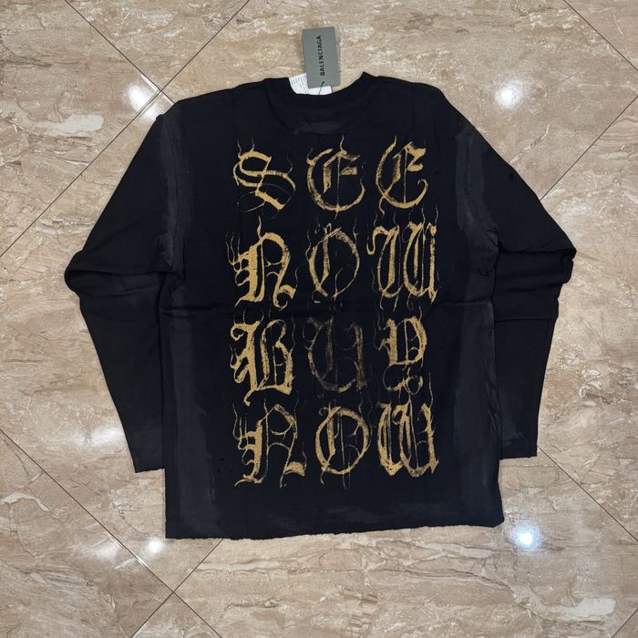 лонгслив balenciaga