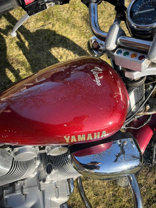 Yamaha Virago 535 z 1987 roku.