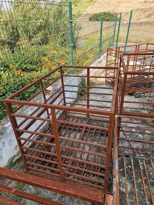 Jaulas/gaiolas industriais armazenamento