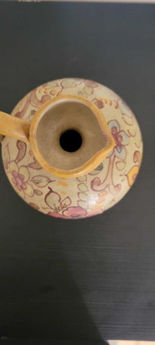 Jarra/Bilha Antiga em Cerâmica do Algarve - Pintada à Mão (18cm)