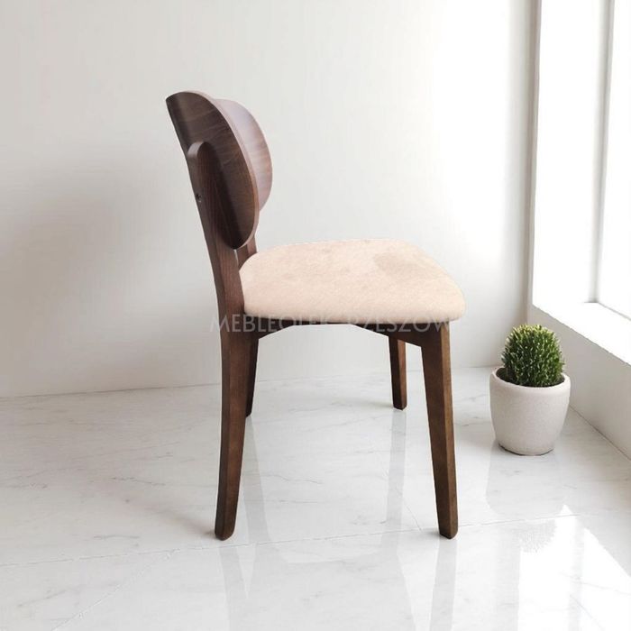 Krzesło Vella Nowoczesne | Lite drewno | Loft Industrial Stylowe