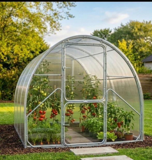 Szklarnie ogrodowe z poliweglanu.