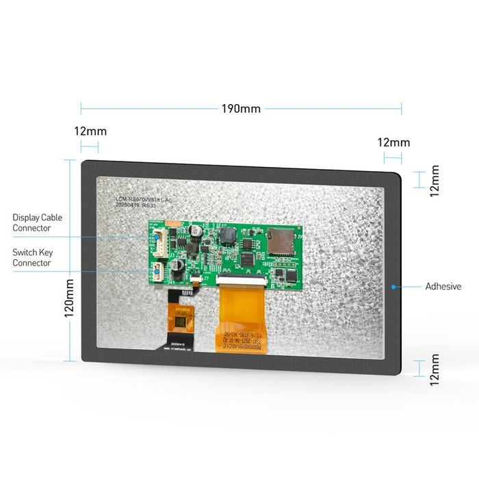 Монитор сенсорный Jikong 7"