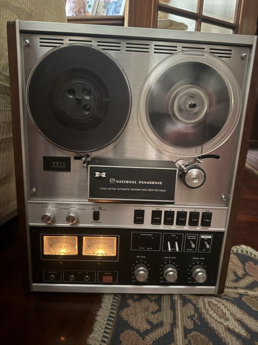 Gravador bobines RS-715US National Panasonic (Technics) reel to reel