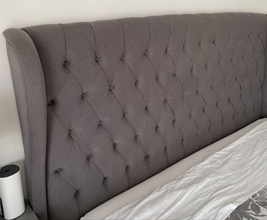 Cabeceira cama casal capitone