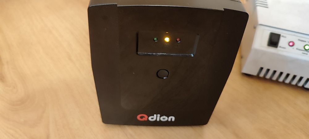 Бесперебойник для пк ДБЖ Qdion 1000VA Schuko DS 1000 необходимо заменить Батареи