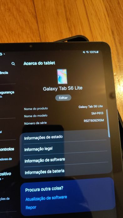 Tablet Samsung S6 lite 2a geração 2022