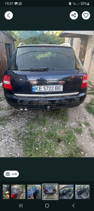 Продам ауди а6 с5 2002р