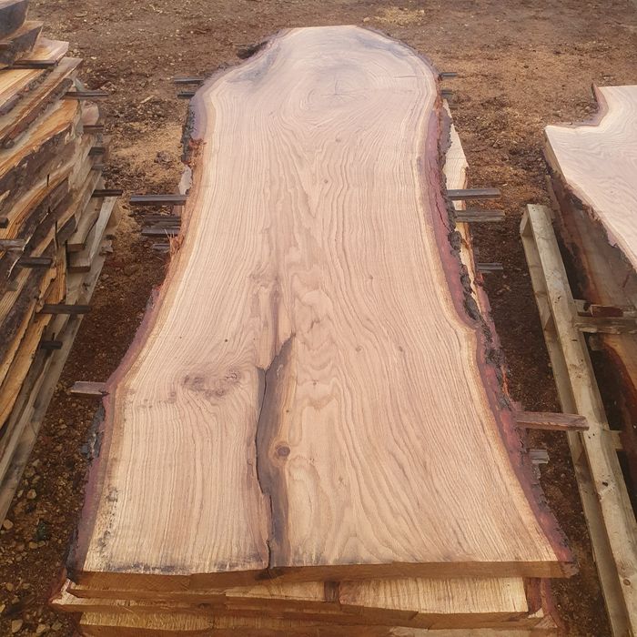 Stół drewniany dębowy lite drewno monolit blat łazienka kuchnia dąb