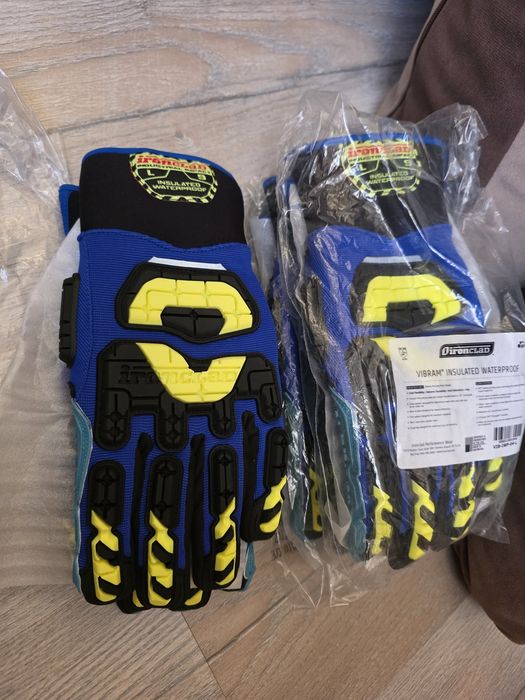 Зимние защитные перчатки Ironclad Vibram Insulated Waterproof (Размер L / 9)