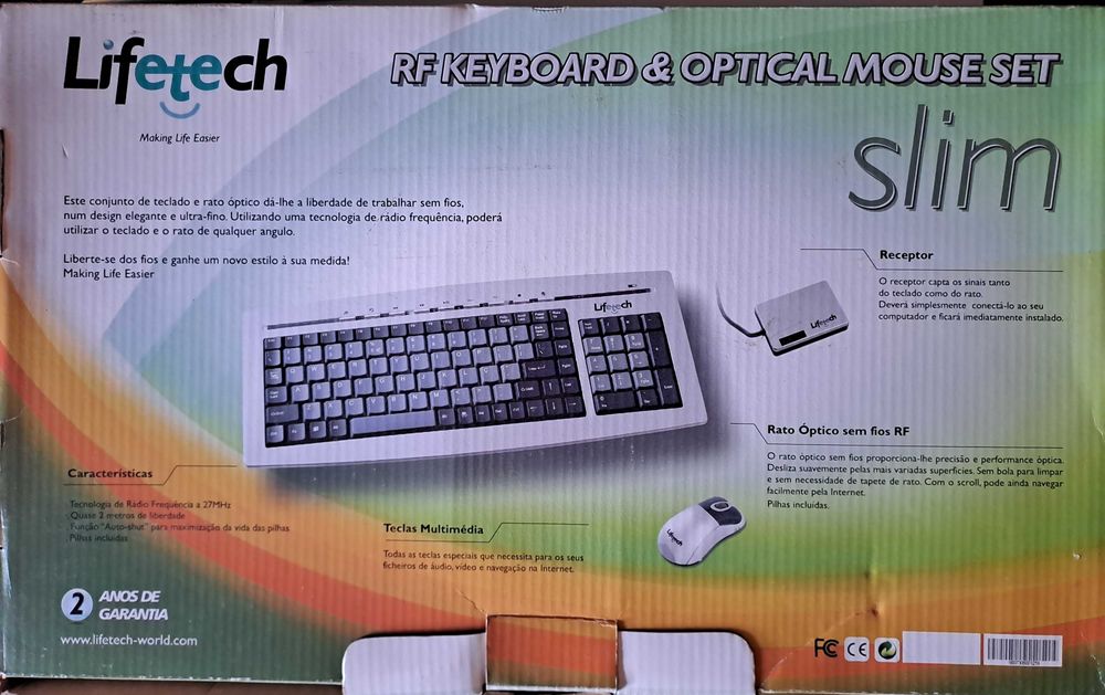 Teclado e rato Lifetech