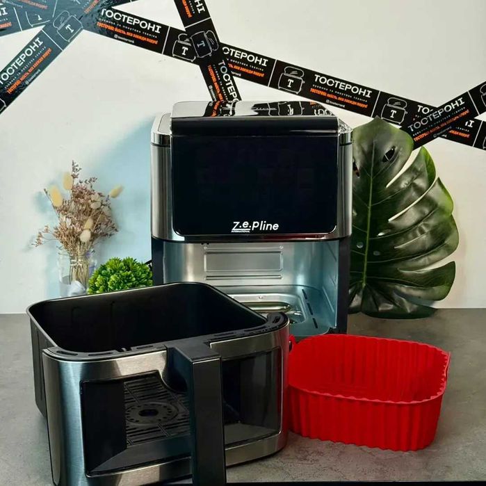 НЕМЕЦКАЯ Фритюрница аэрогриль 13 л с 2 тенами 4200 Вт Zepline ZP-00340